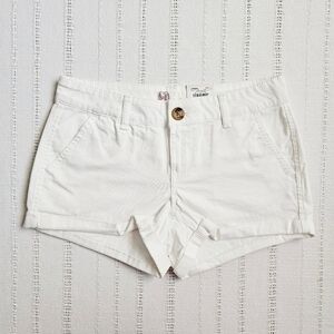 Kohl's SO Shortie Low Rise Cuffed Chino Shorts Size 1 Juniors NWT